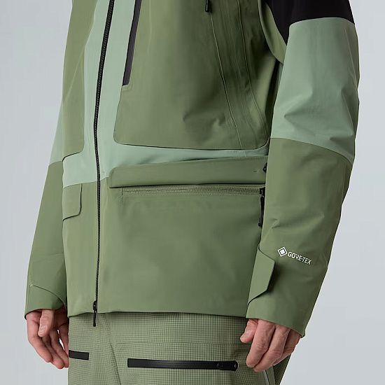 Куртка мужская The North Face Summit Verbier Gtx TNF Black/Slate Moss/Bark Mist - Фото 8 большая