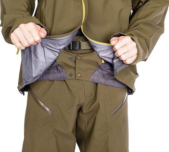 Куртка мужская Arcteryx Sidewinder SV Dark Moss - Фото 19 большая
