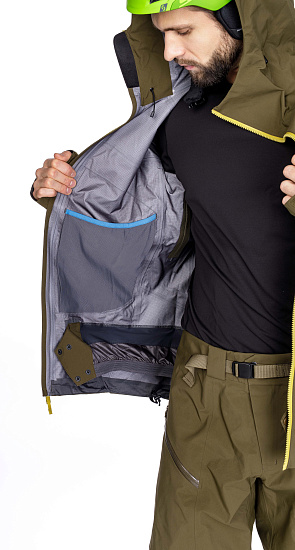 Куртка мужская Arcteryx Sidewinder SV Dark Moss - Фото 20 большая