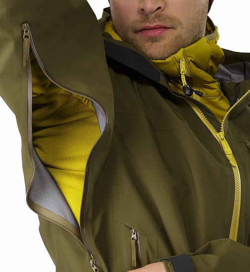 Куртка мужская Arcteryx Sidewinder SV Dark Moss - Фото 12 большая