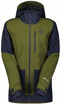 Куртка мужская Scott Vertic GTX 2L Dark Blue/Fir Green