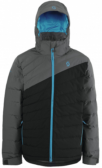 Куртка мужская Scott Terrain Down dark grey/black - Фото 1 большая