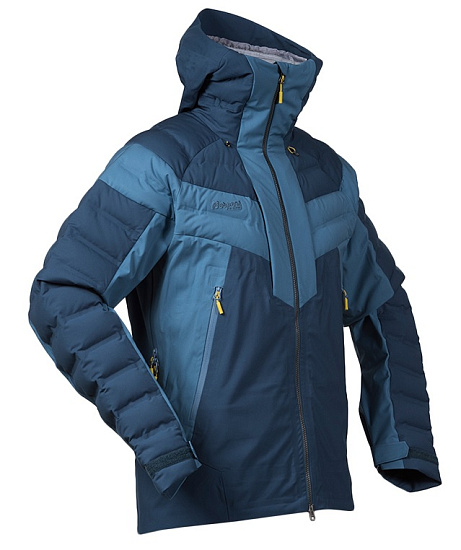 Куртка мужская Bergans Hemsedal Hybrid Dk SteelBlue/SteelBlue - Фото 9 большая