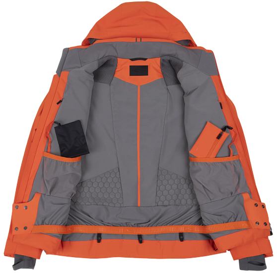 Куртка мужская Kjus Formula Kjus Orange - Фото 7 большая