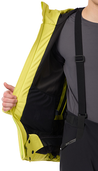 Куртка мужская Dainese HP Spur Lemon-Yellow - Фото 5 большая