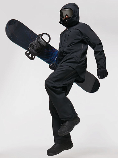 Куртка мужская Oakley Bowls Gore-Tex Pro Shell Blackout - Фото 11 большая