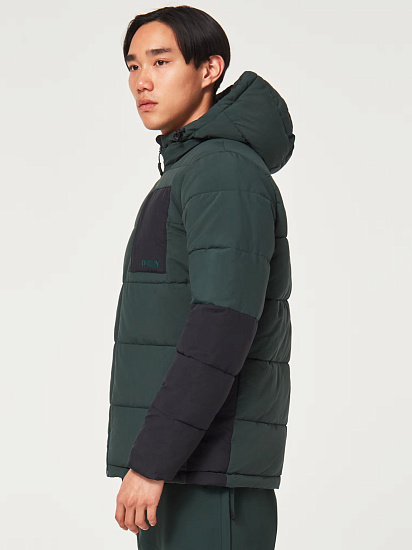 Куртка мужская Oakley Tahoe Puffy RC Hunter Green/Blackout - Фото 5 большая