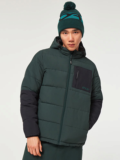 Куртка мужская Oakley Tahoe Puffy RC Hunter Green/Blackout - Фото 10 большая