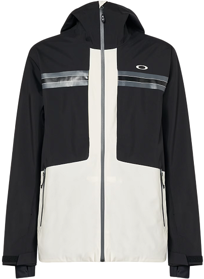 Куртка мужская Oakley TC Reduct Earth Shell Arctic White/Blackout - Фото 1 большая