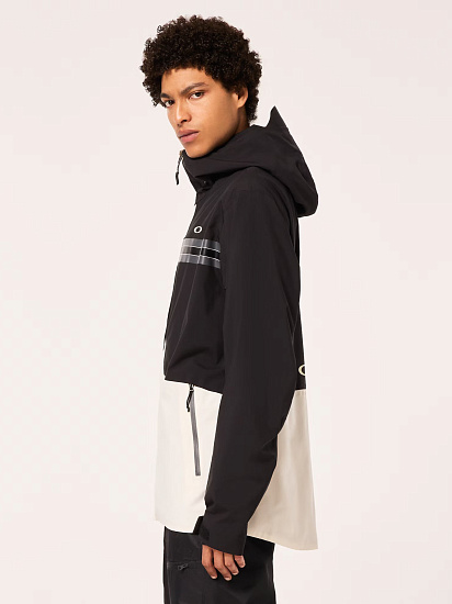 Куртка мужская Oakley TC Reduct Earth Shell Arctic White/Blackout - Фото 5 большая