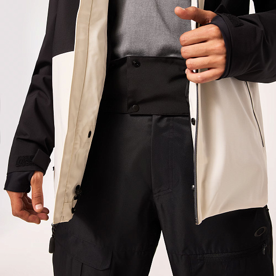 Куртка мужская Oakley TC Reduct Earth Shell Arctic White/Blackout - Фото 12 большая