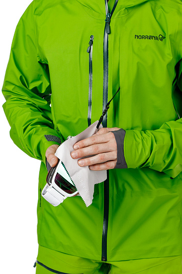 Куртка мужская Norrona Lofoten Gore-Tex Active Bamboo Green - Фото 2 большая