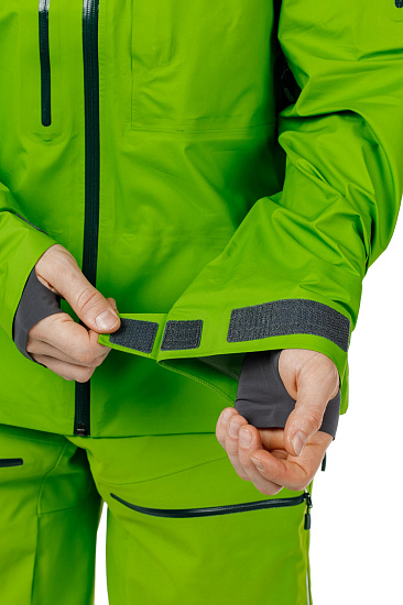 Куртка мужская Norrona Lofoten Gore-Tex Active Bamboo Green - Фото 3 большая