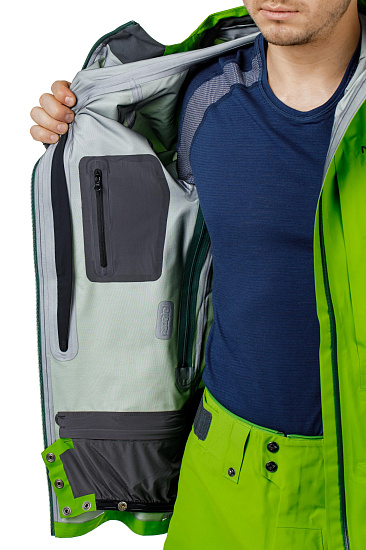 Куртка мужская Norrona Lofoten Gore-Tex Active Bamboo Green - Фото 6 большая