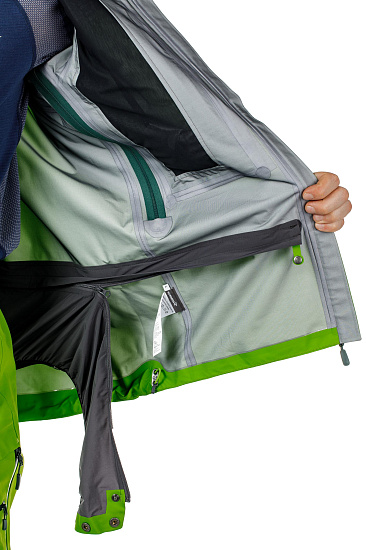 Куртка мужская Norrona Lofoten Gore-Tex Active Bamboo Green - Фото 7 большая