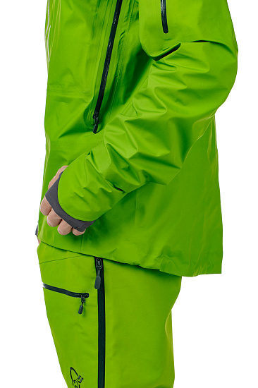 Куртка мужская Norrona Lofoten Gore-Tex Active Bamboo Green - Фото 11 большая