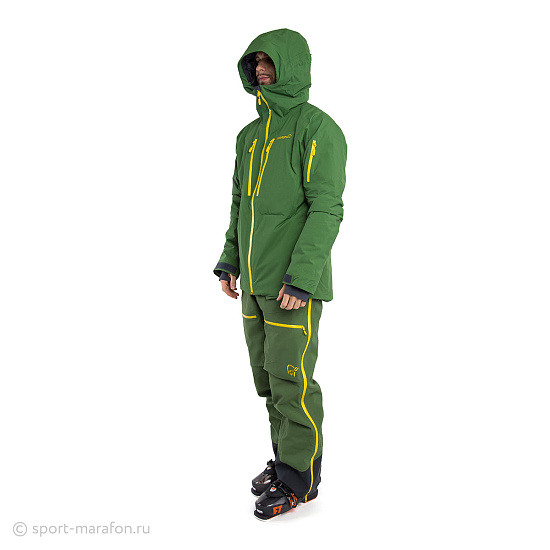 Куртка мужская Norrona Lofoten Gore-Tex PrimaLoft Iguana - Фото 3 большая