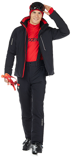 Куртка мужская Descente Finder Black - Фото 2 большая