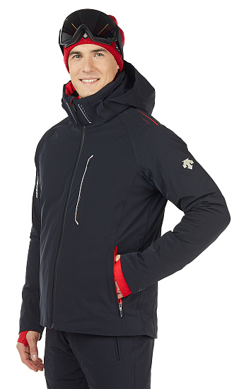 Куртка мужская Descente Finder Black - Фото 4 большая