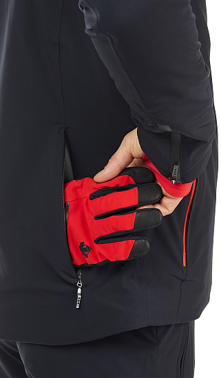 Куртка мужская Descente Finder Black - Фото 10 большая
