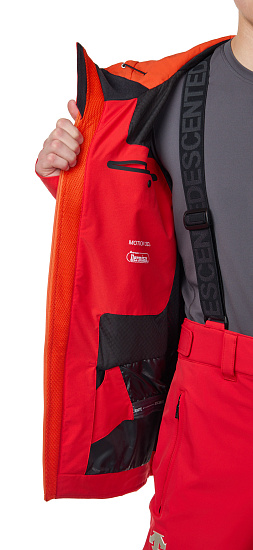 Куртка мужская Descente Light Weight Grapala Electric Red - Фото 6 большая