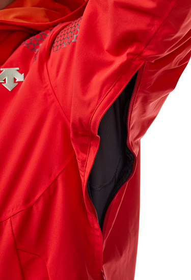 Куртка мужская Descente Light Weight Grapala Electric Red - Фото 9 большая