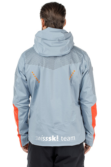 Куртка мужская Descente Swiss Ski Team Replica Titanium - Фото 10 большая