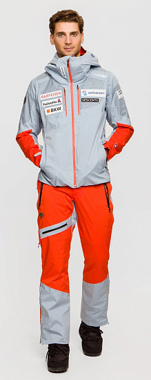 Куртка мужская Descente Swiss Ski Team Replica Titanium - Фото 6 большая