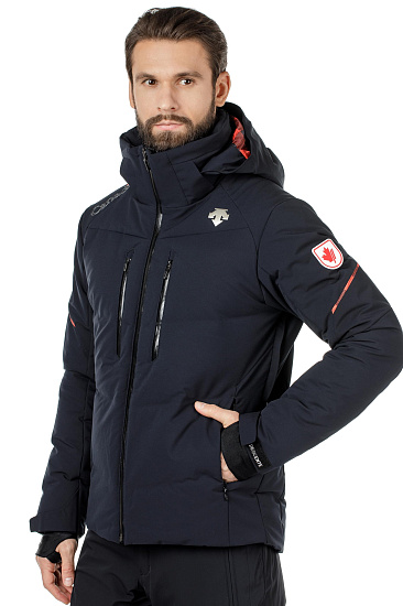 Куртка мужская Descente Csx Team Replica Black/Plaid Print - Фото 8 большая
