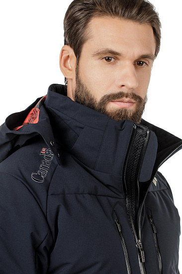 Куртка мужская Descente Csx Team Replica Black/Plaid Print - Фото 11 большая