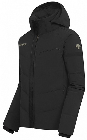 Куртка мужская Descente Swiss Down Black/Black - Фото 1 большая