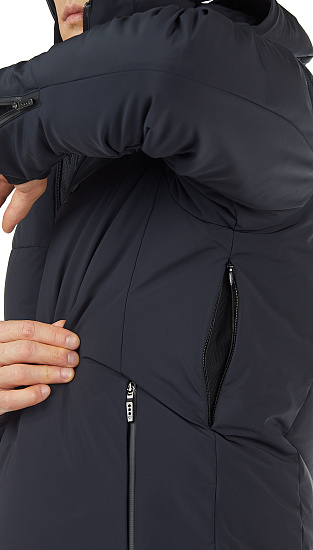 Куртка мужская Descente Swiss Down Black/Black - Фото 7 большая