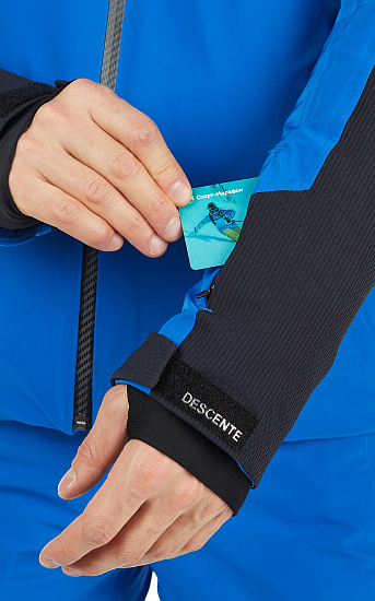 Куртка мужская Descente Jurgen Nautical Blue - Фото 7 большая