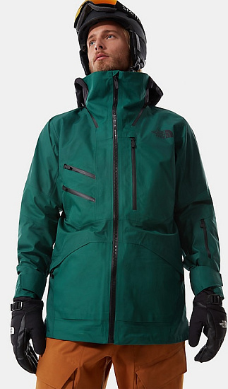 Куртка мужская The North Face Brigandine Evergreen/Tnf Black - Фото 13 большая