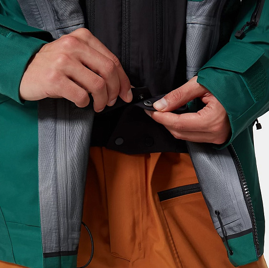 Куртка мужская The North Face Brigandine Evergreen/Tnf Black - Фото 20 большая