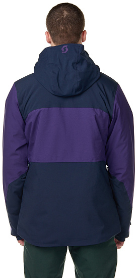 Куртка мужская Scott Ultimate Dryo 10 Dark Blue/Winter Purple - Фото 4 большая