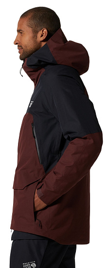 Куртка мужская Mountain Hardwear Cloud Bank Gore-Tex Insulated Washed Raisin - Фото 3 большая