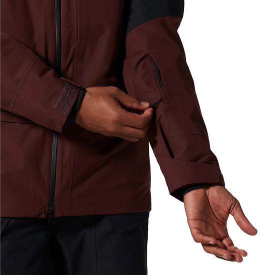 Куртка мужская Mountain Hardwear Cloud Bank Gore-Tex Insulated Washed Raisin - Фото 7 большая