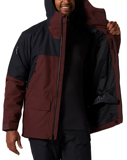 Куртка мужская Mountain Hardwear Cloud Bank Gore-Tex Insulated Washed Raisin - Фото 10 большая
