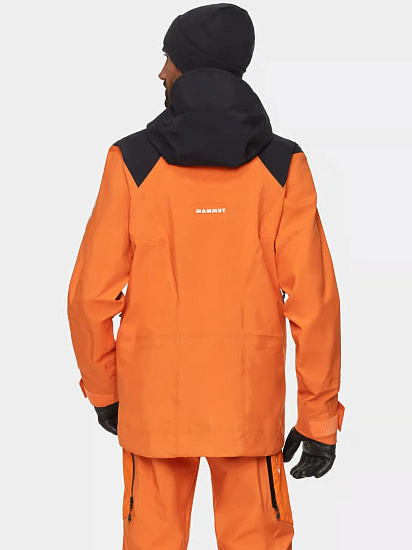 Куртка мужская Mammut Eiger Free Pro Hs Hd Solar Dust/Arumita - Фото 2 большая