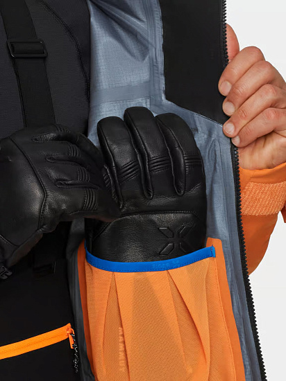 Куртка мужская Mammut Eiger Free Pro Hs Hd Solar Dust/Arumita - Фото 5 большая