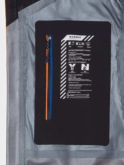 Куртка мужская Mammut Eiger Free Pro Hs Hd Solar Dust/Arumita - Фото 12 большая