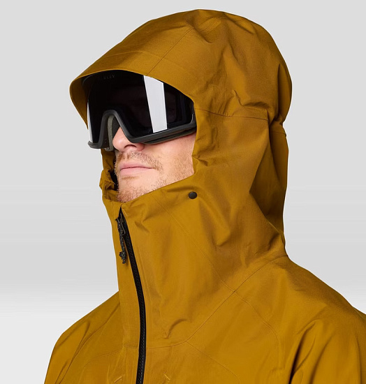 Куртка мужская Mountain Hardwear Boundary Ridge Olive Gold - Фото 7 большая