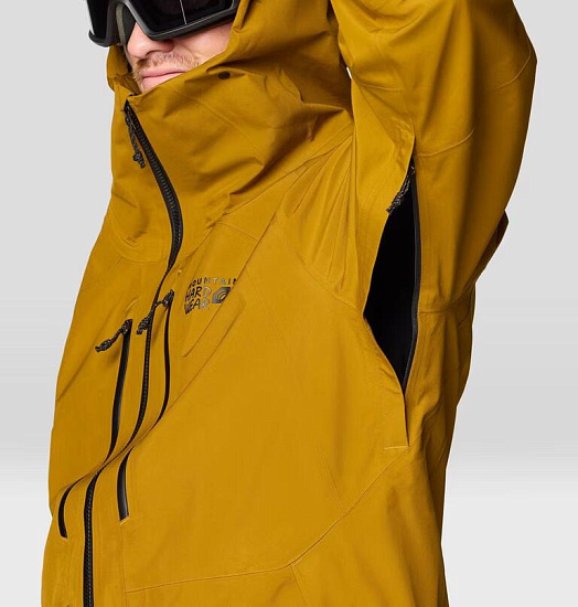 Куртка мужская Mountain Hardwear Boundary Ridge Olive Gold - Фото 9 большая