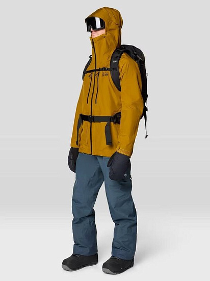 Куртка мужская Mountain Hardwear Boundary Ridge Olive Gold - Фото 15 большая