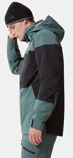 Куртка мужская The North Face Chakal TNF Black/Balsam Green - Фото 7 большая