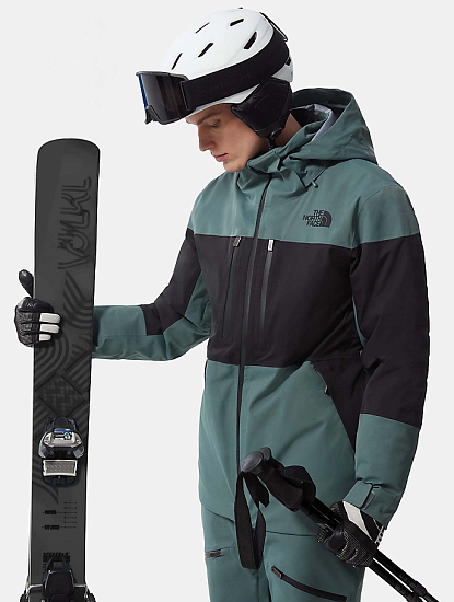 Куртка мужская The North Face Chakal TNF Black/Balsam Green - Фото 9 большая