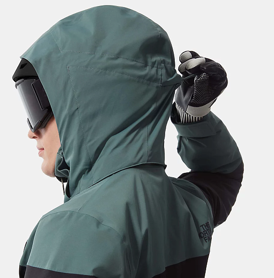 Куртка мужская The North Face Chakal TNF Black/Balsam Green - Фото 12 большая