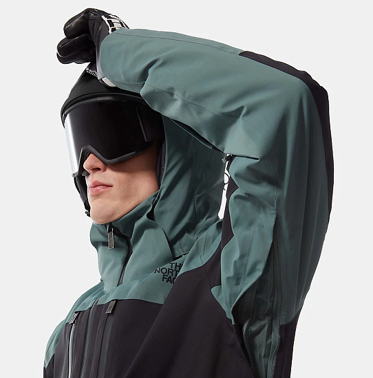 Куртка мужская The North Face Chakal TNF Black/Balsam Green - Фото 14 большая