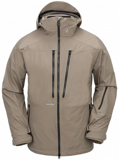 Куртка мужская Volcom Guch Stretch Gore Chestnut Brown - Фото 1 большая